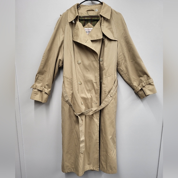 Westbound Jackets & Blazers - Westbound double breasted Belted trench coat Ladies Size 14 Tan